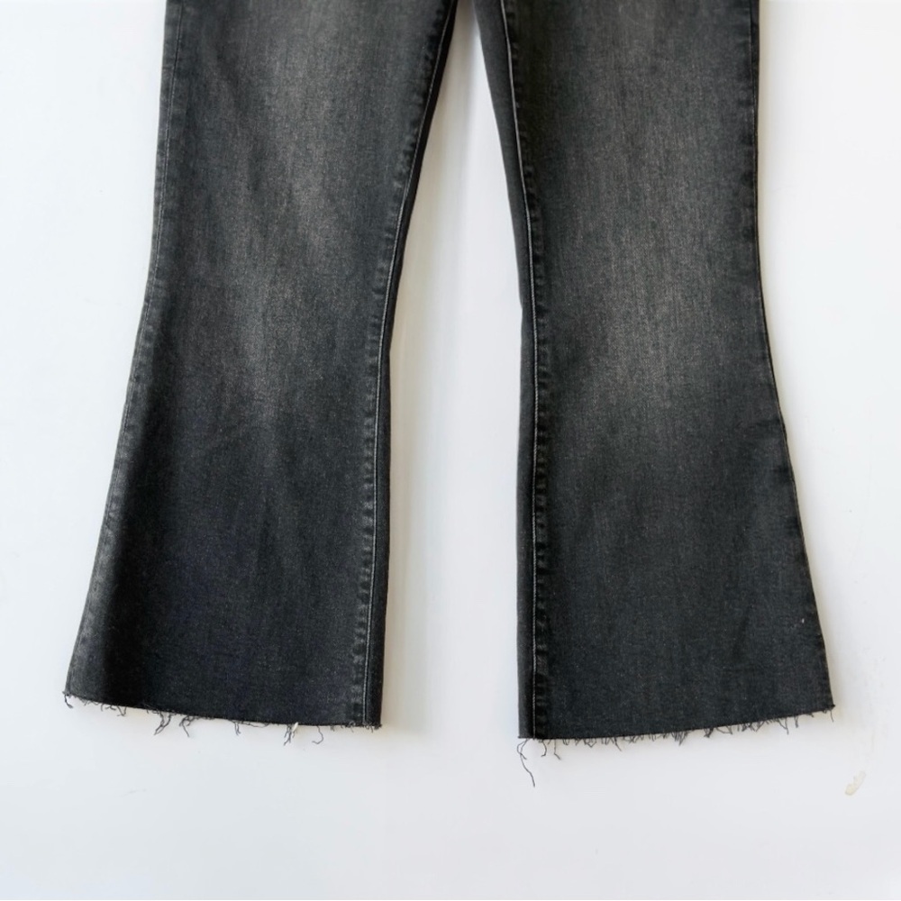 Frame Denim Le Crop High Rise Cropped Raw Edge Flared Women’s Jeans Size 26 NEW - Picture 5 of 14